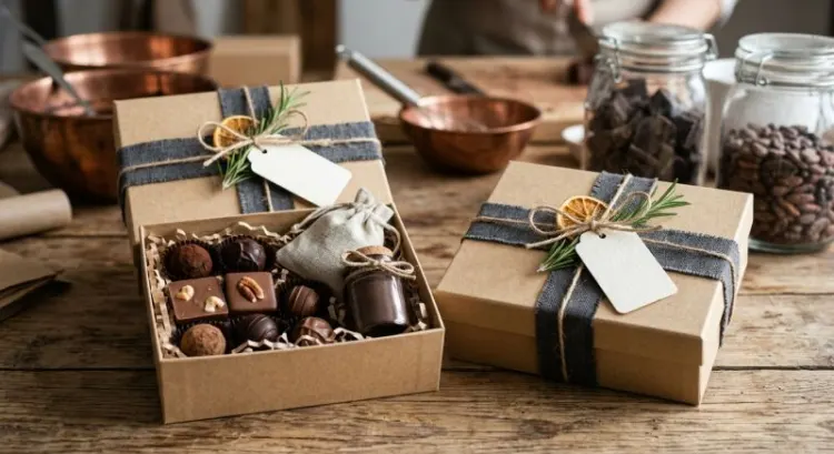 Chocolatier pour cadeaux d'affaires à Paris : coffrets personnalisés