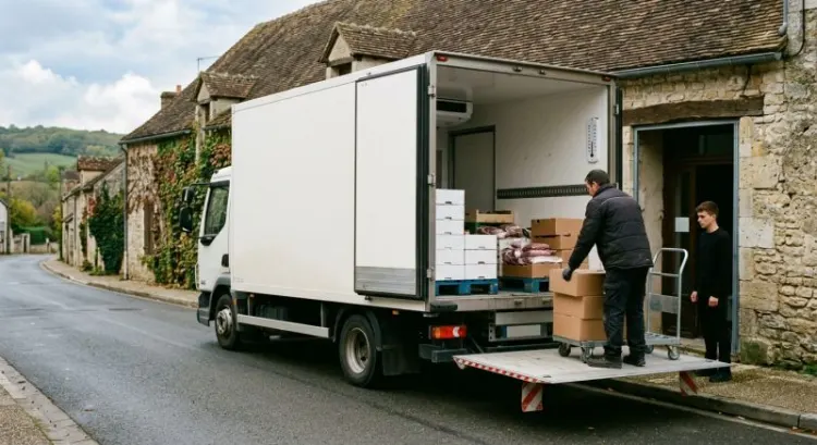 Livraison de courses sans véhicule frigorifique : règlement 852/2004